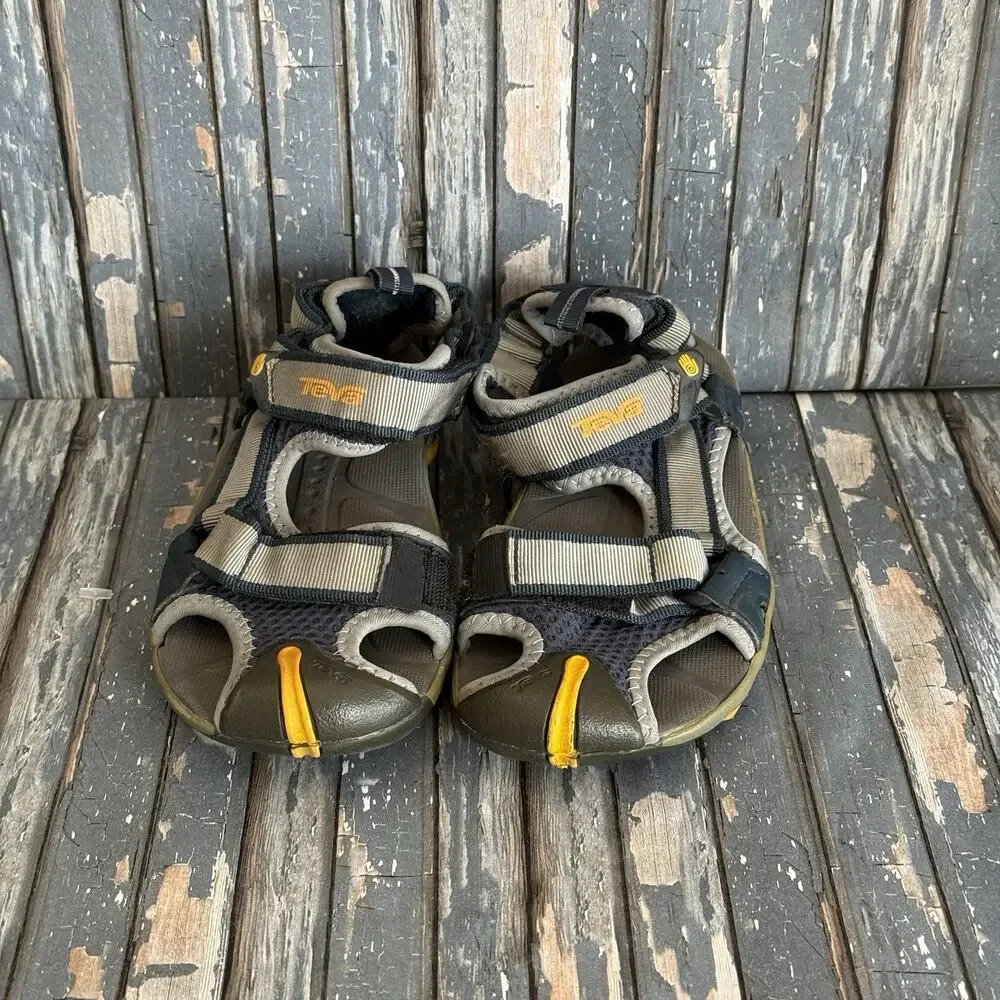 Teva Hiking Sandals Sports Water Blue 6205 Boys Size 2 - Picture 2 of 8